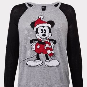 Disney Holiday Mickey Mouse Sweater (Torrid 6)